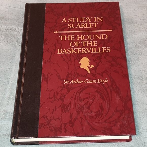 Book Deluxe Edition Sherlock Holmes A study in Scarlet Hound Baskervilles - Picture 1 of 9